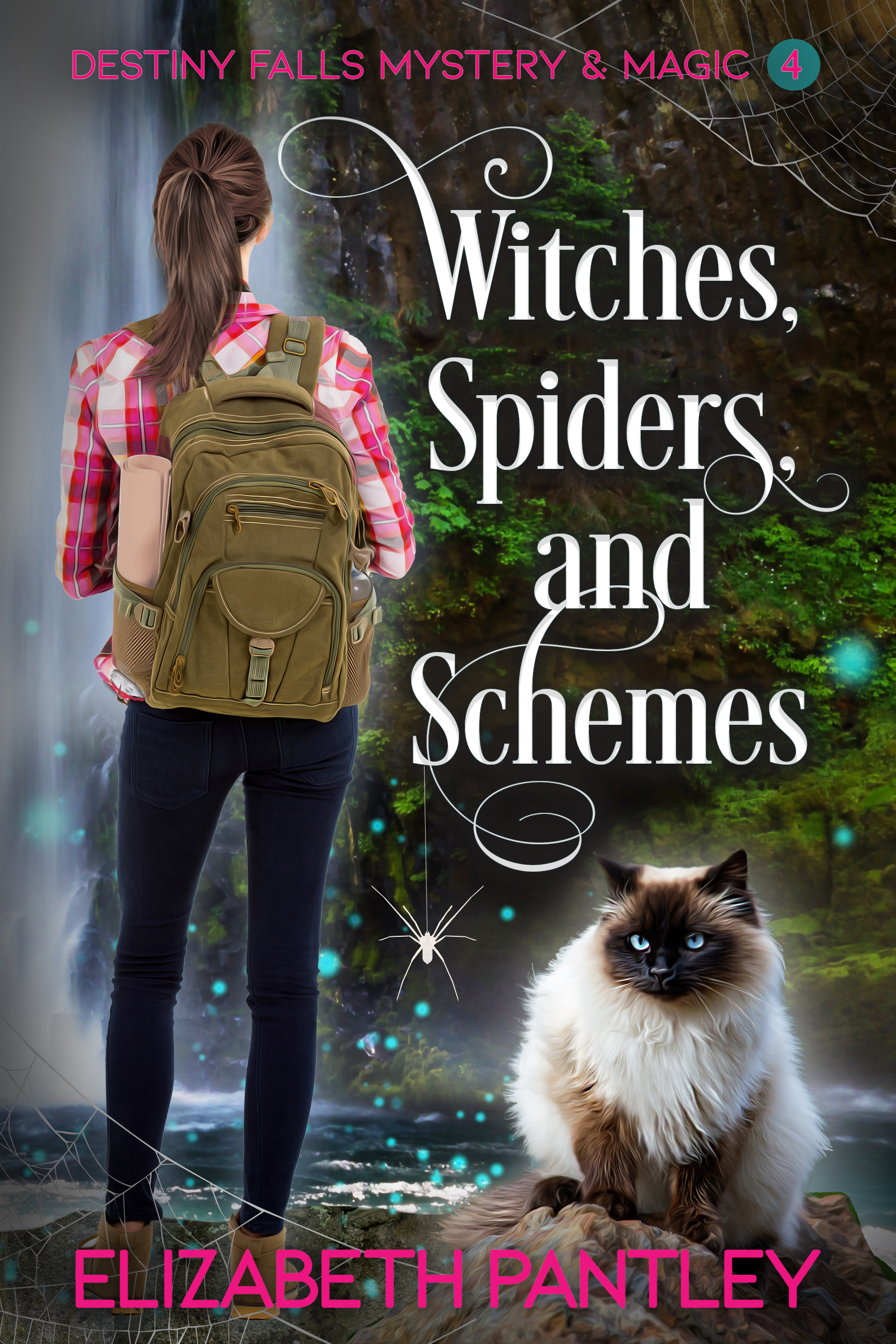 Witches, Spiders, and Schemes (Destiny Falls Mystery & Magic, #4)
