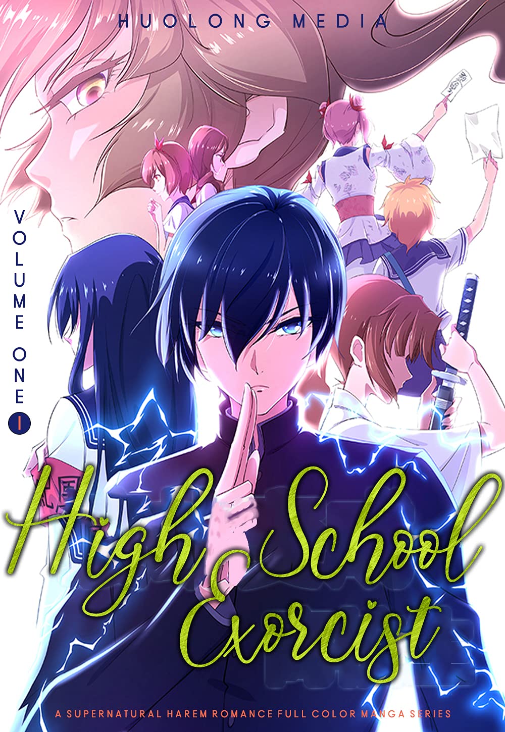High School Exorcist: A Supernatural Harem Romance (Full Colour Manga) (High School Taoist Book 1)