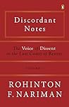 Discordant Notes, Volume 2 by Rohinton F. Nariman