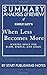 Summary, Analysis, and Review of Emily Ley's When Less Becomes More: Making Space for Slow, Simple, and Good