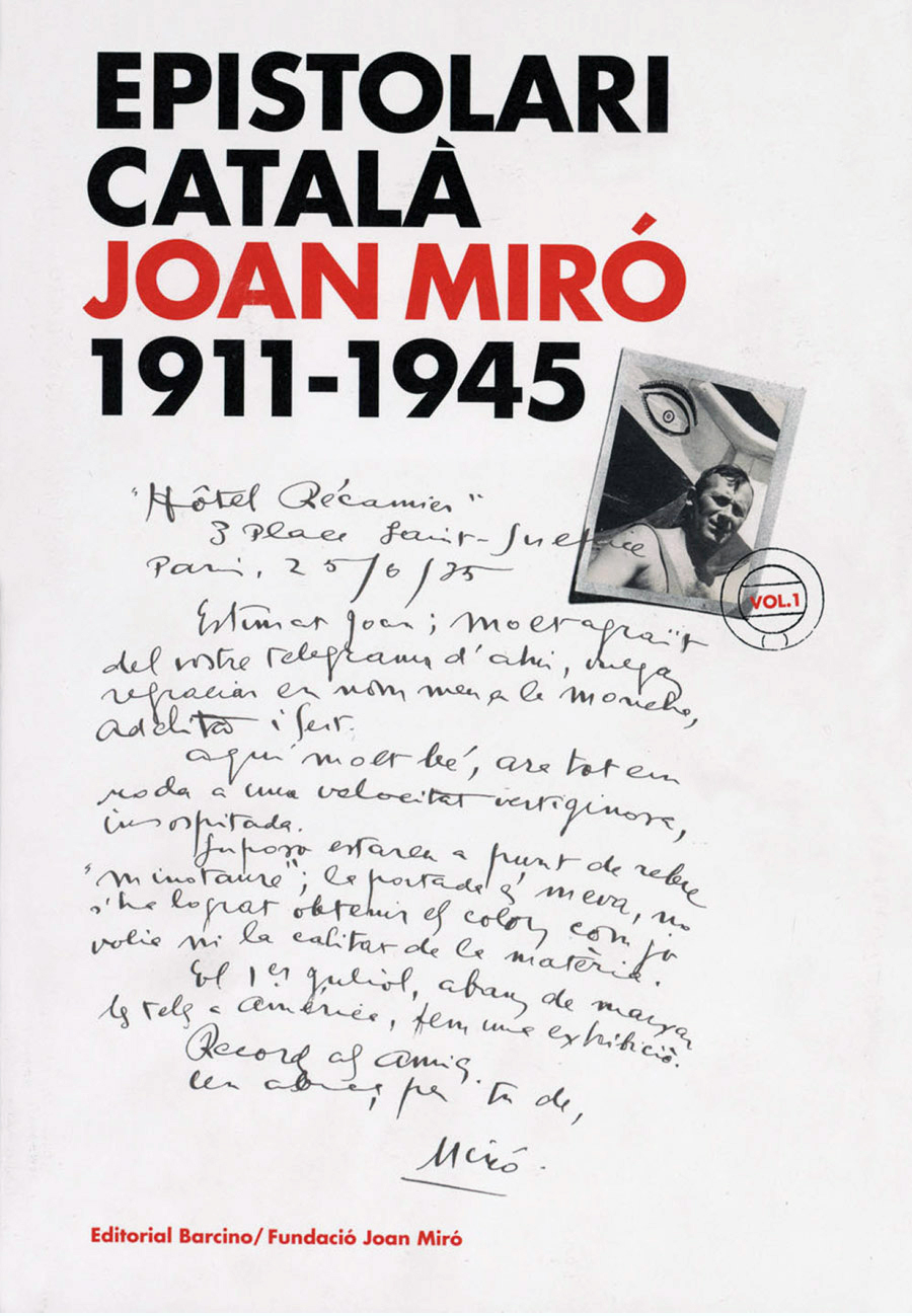 Epistolari català Joan Miró [1911-1945]