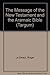 The Message of New Testament and the Aramaic Bible (Targum) (Subsidia Biblica)