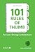 101 Rules of Thumb for Low-Energy Architecture