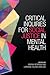 Critical Inquiries for Social Justice in Mental Health