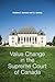 Value Change in the Supreme Court of Canada