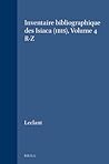Inventaire Bibliographique Des Isiaca - Ibis: Repertoire Analytique Des Travaux Relatifs a LA Diffusion Des Cultes Isiaques, 1940-1969 - Avec LA ... Dans L'empire Romain, 18) (French Edition)
