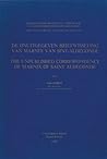 De onuitgegeven briefwisseling van Marnix van Sint-Aldegonde / The Unpublished Correspondence of Marnix of Saint Aldegonde