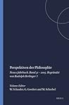 Perspektiven der Philosophie: Neues Jahrbuch. Band 31 – 2005. Begründet von Rudolph Berlinger † (German Edition)
