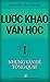Lược khảo văn học T.1: Nhữn...