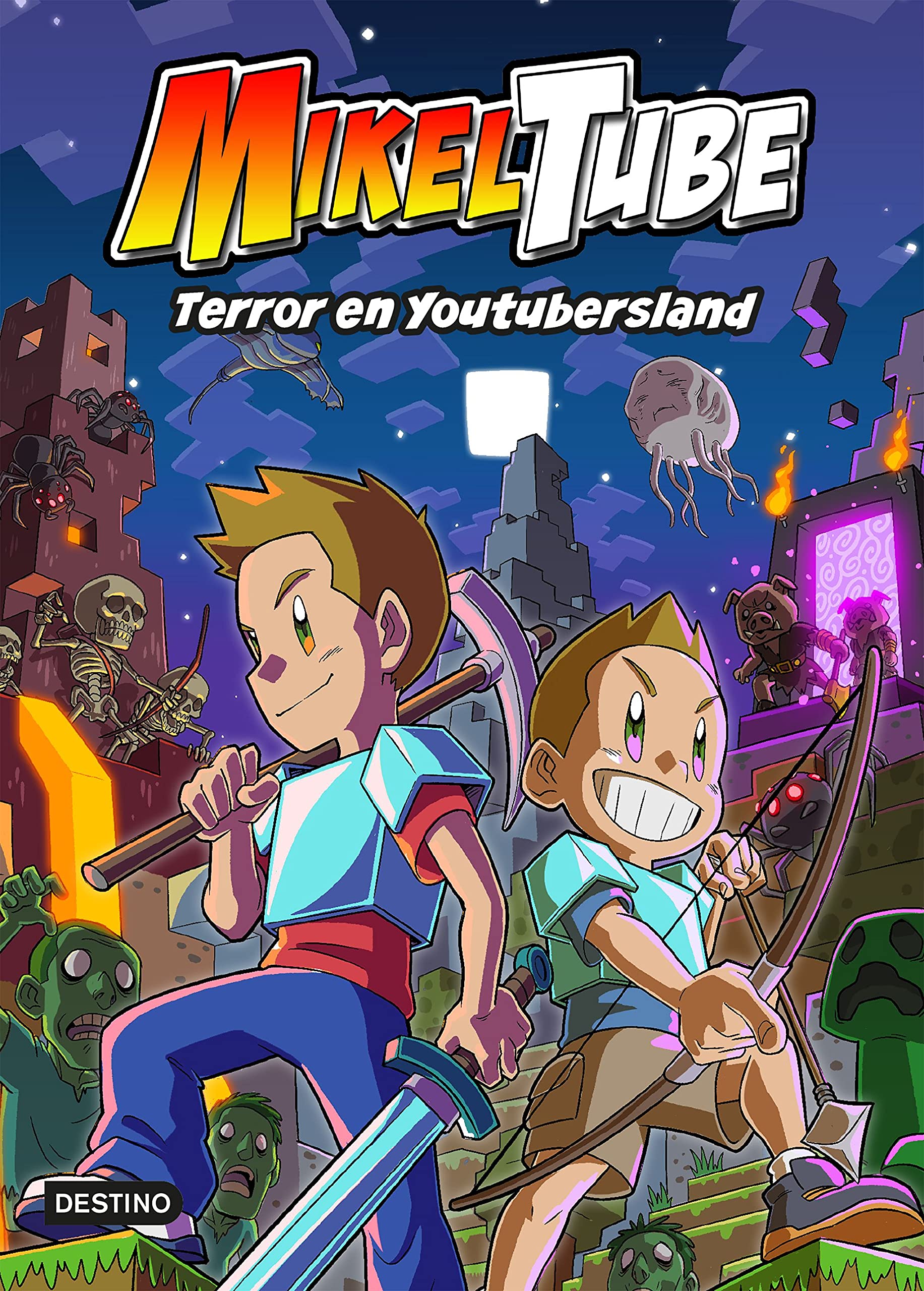 Mikeltube 5. Terror en Youtubersland (Spanish Edition)