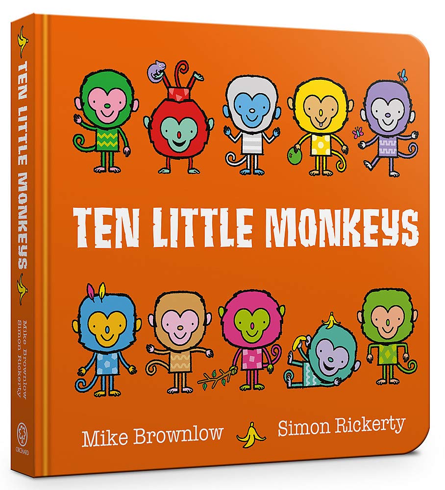 Ten Little Monkeys (Board book)