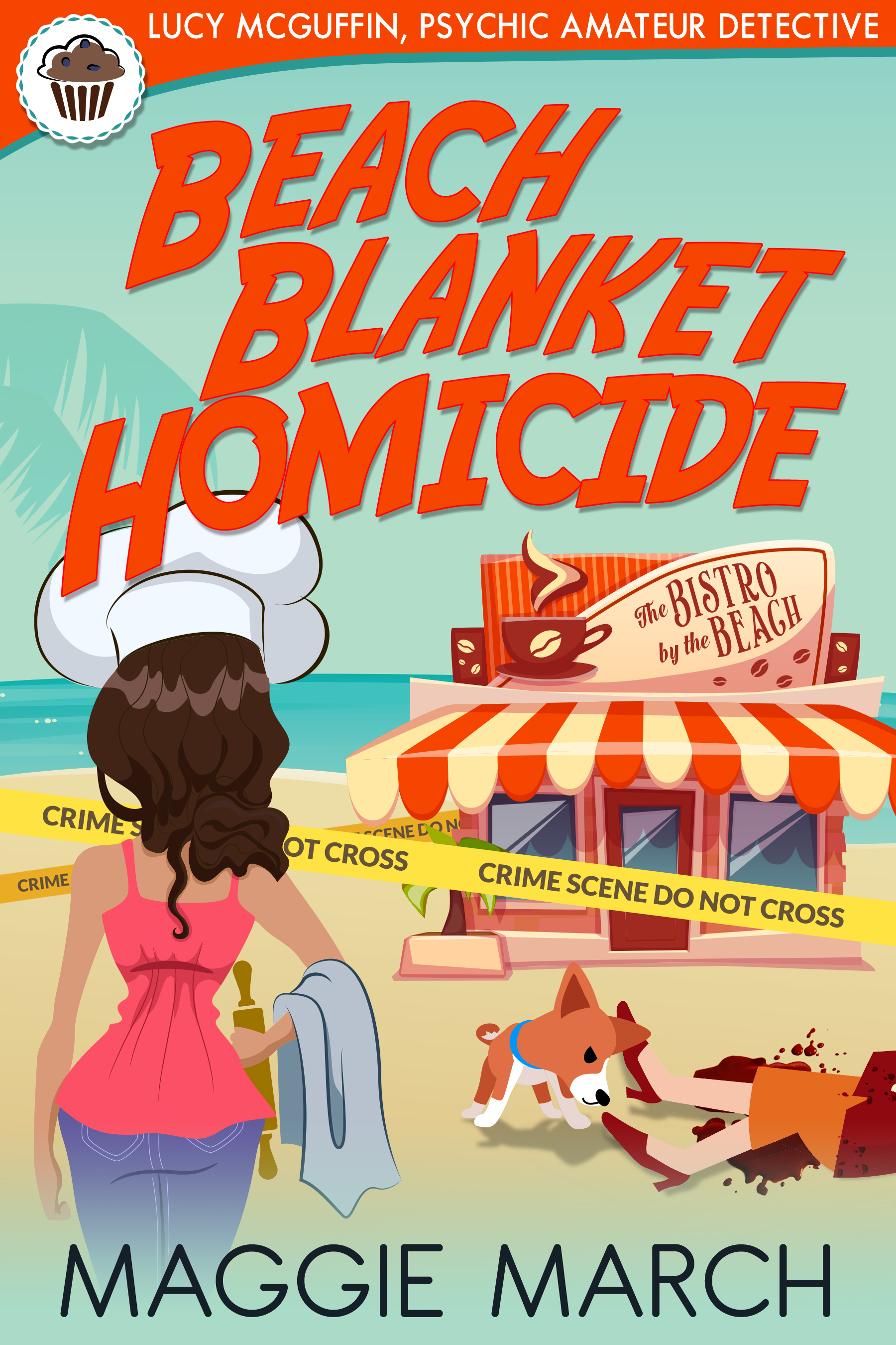 Beach Blanket Homicide (Lucy McGuffin, Psychic Amateur Detective #1)