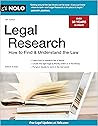 Legal Research by Editors of Nolo