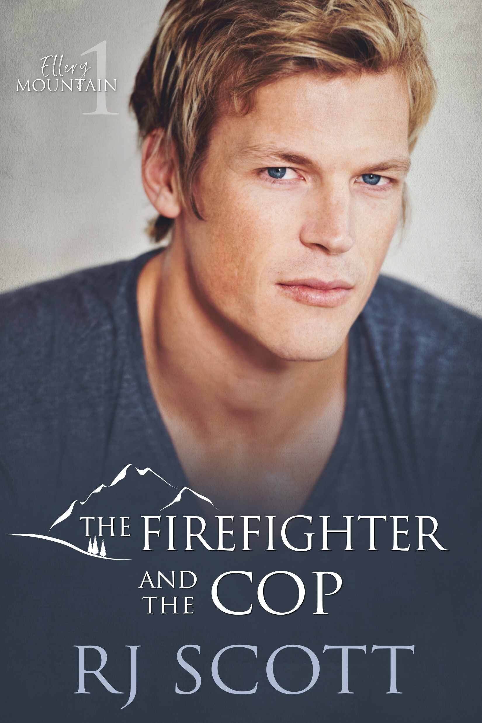 The Firefighter and the Cop (Ellery Mountain, #1)