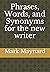 Phrases, Words, and Synonym...
