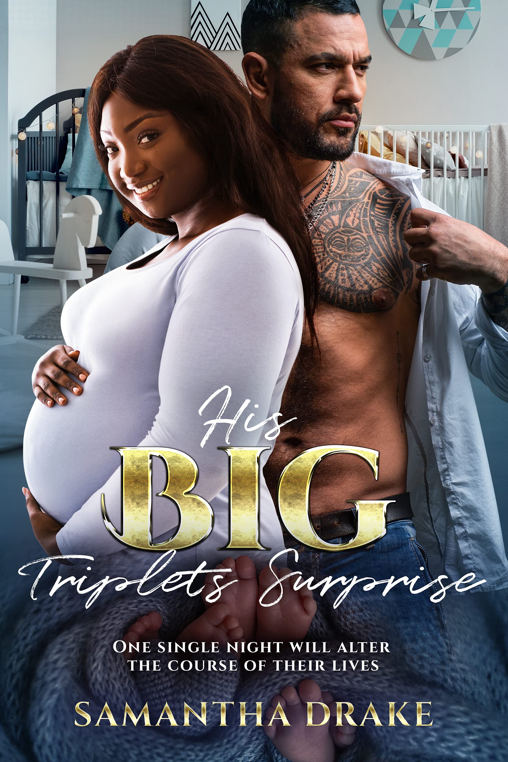 His Big, Triplets Surprise (Kindle Edition)