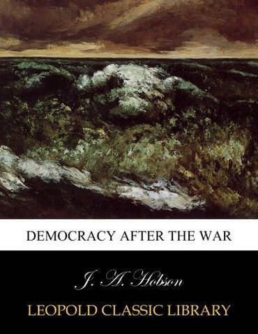 Democracy after the war (Paperback)