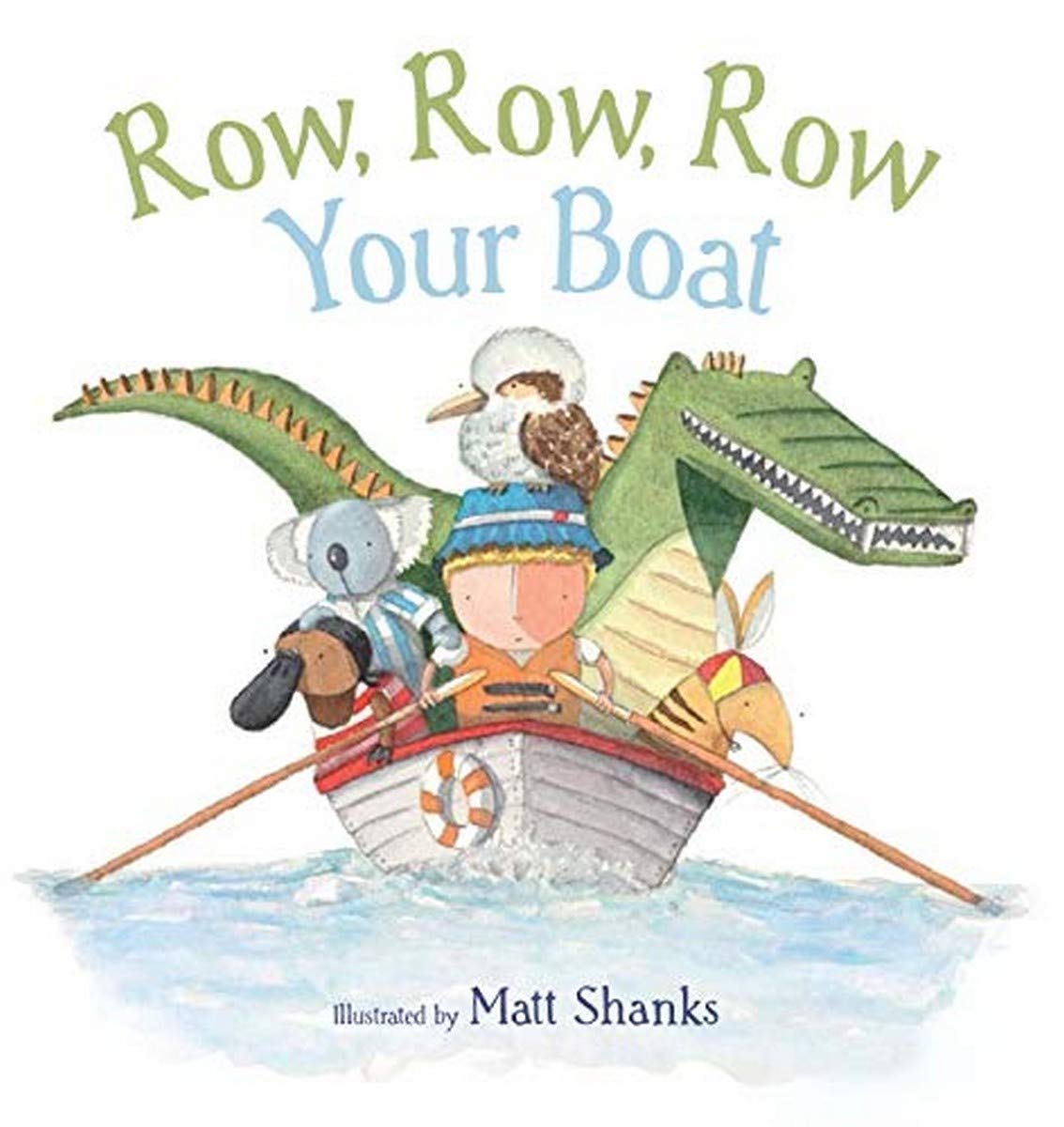 Row, Row, Row Your Boat (Board book)
