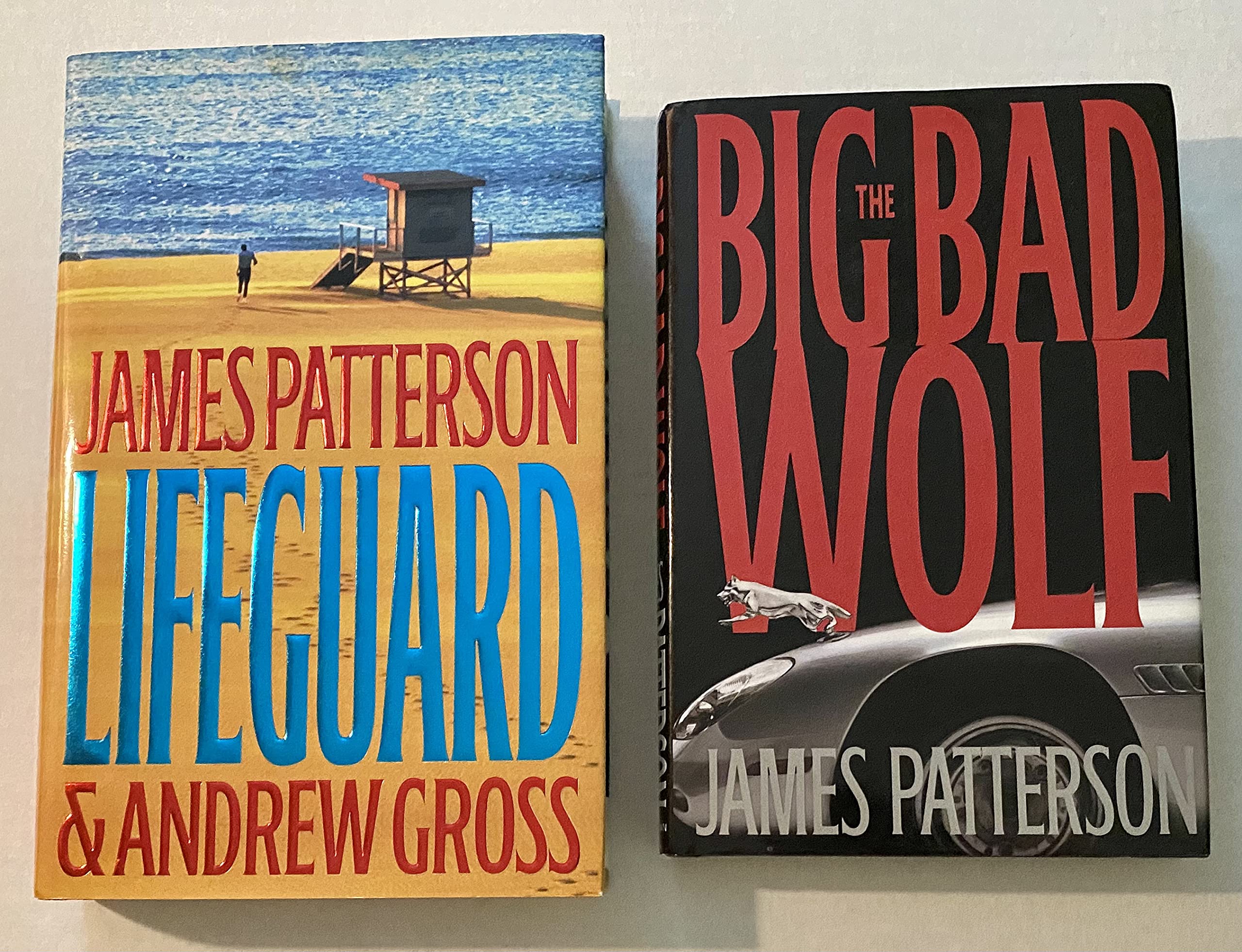 2 James Patterson Books! 1) Lifeguard 2) The Big Bad Wolf (Hardcover)