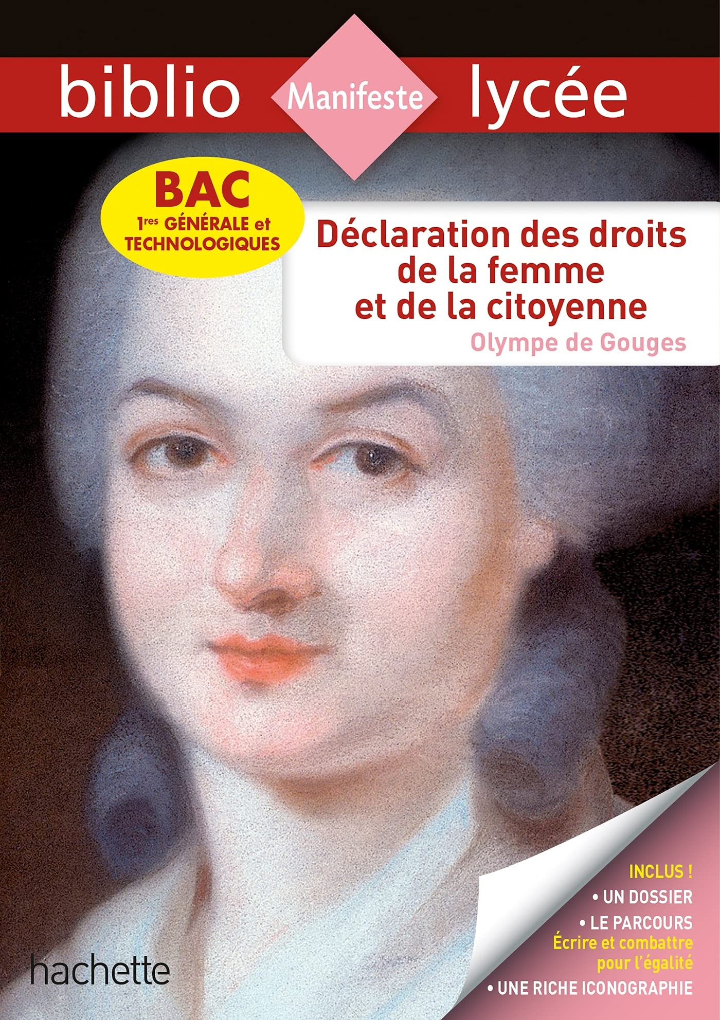 BiblioLycée - Déclaration des Droits de la femme et de la citoyenne, Olympe de Gouges - BAC 2023: Parcours : Écrire et combattre pour l'égalité (Paperback)