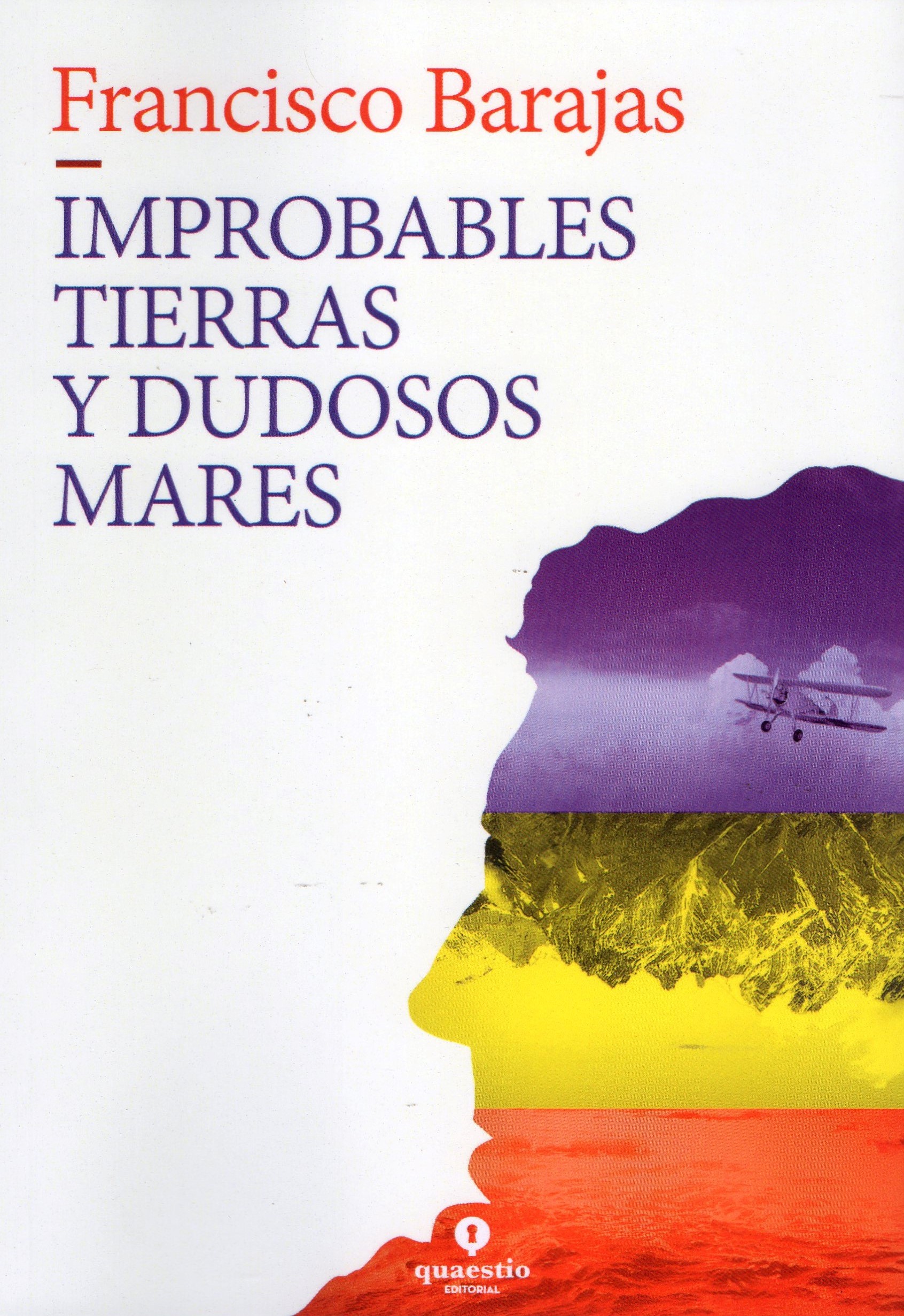 Portada de Improbables tierras y dudosos mares, de Francisco Barajas