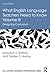 What English Language Teachers Need to Know Volume III: Designing Curriculum