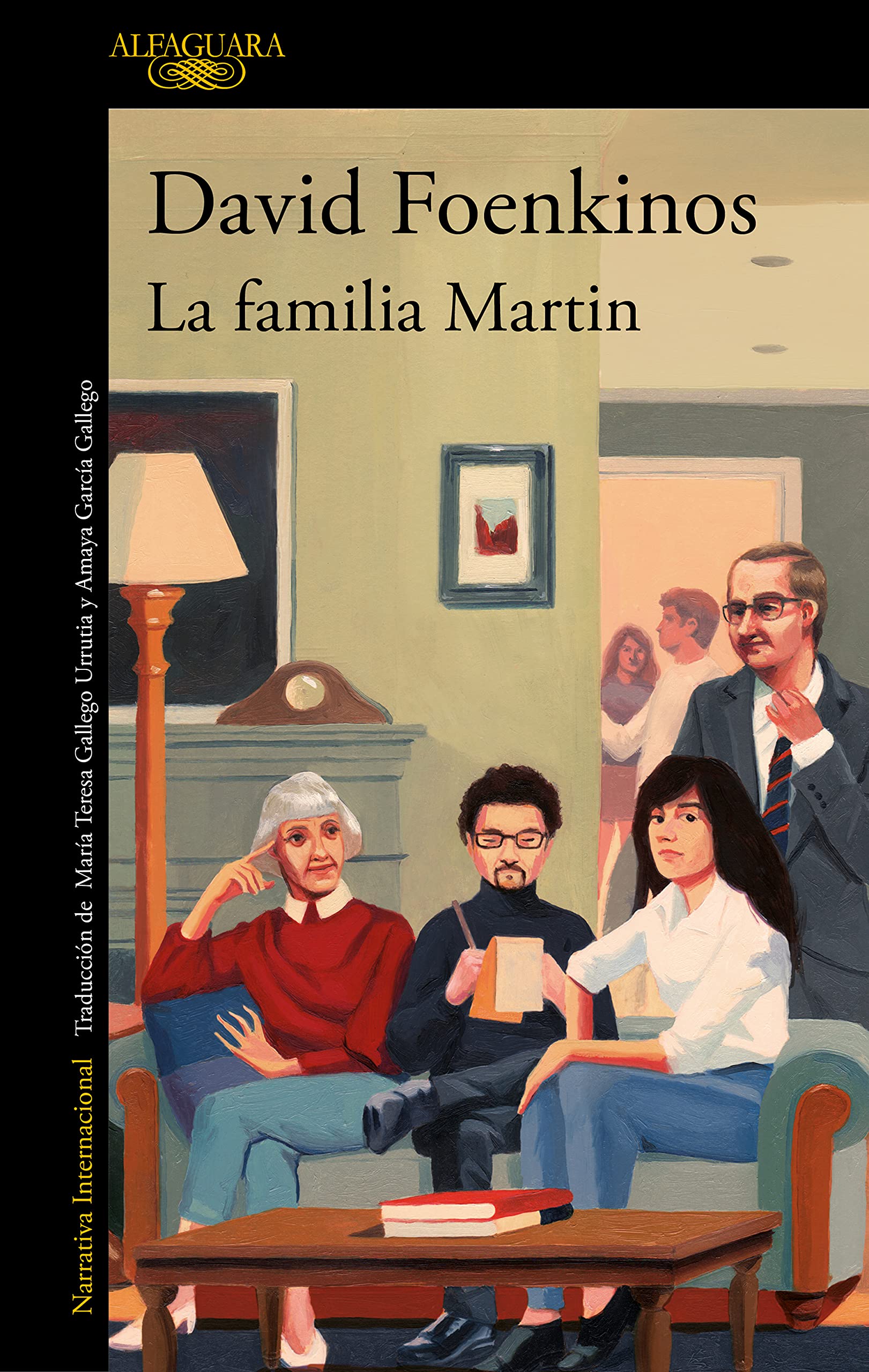 Portada de La familia Martin, de David Foenkinos