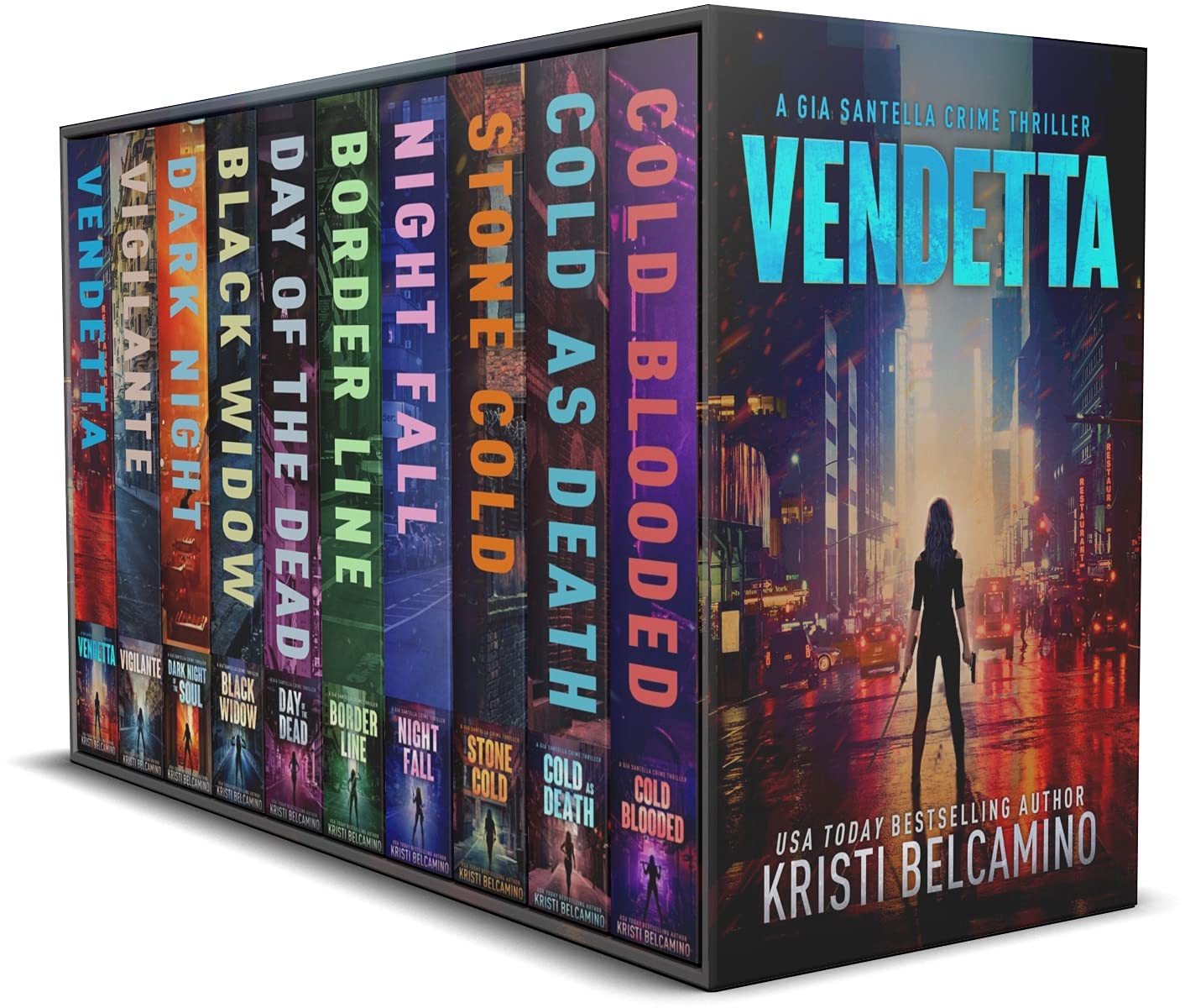 Gia: Books 1-10: A Gia Santella Crime Thriller Boxset (Kindle Edition)