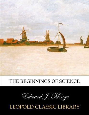 The beginnings of science