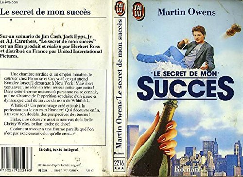 Le secret de mon succès