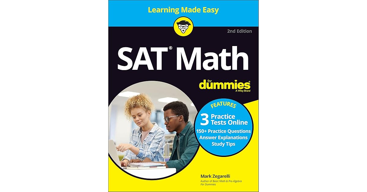 SAT Math For Dummies with Online Practice by Mark Zegarelli