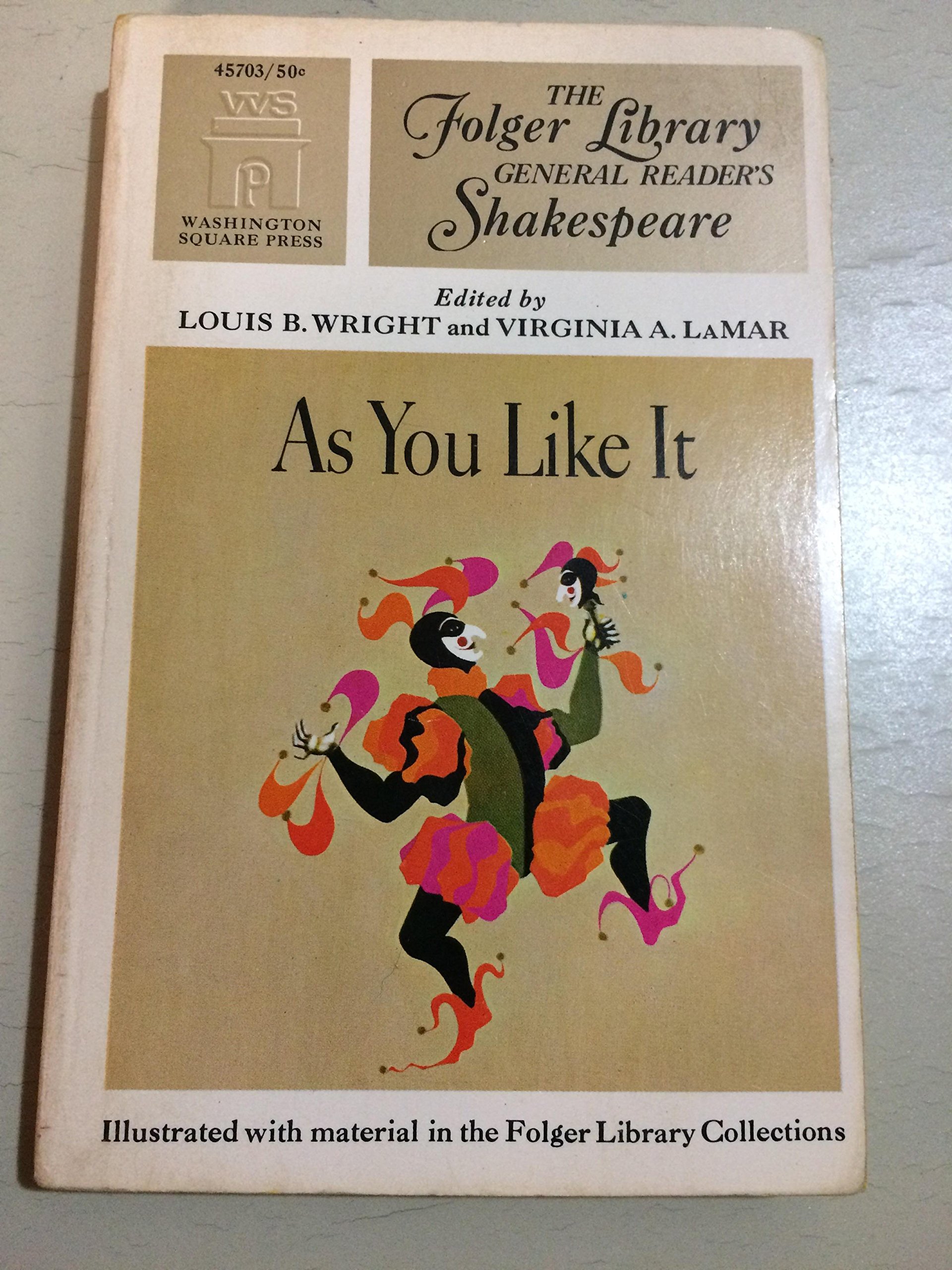 As You Like It-The Folger Library General Reader's Shakespeare