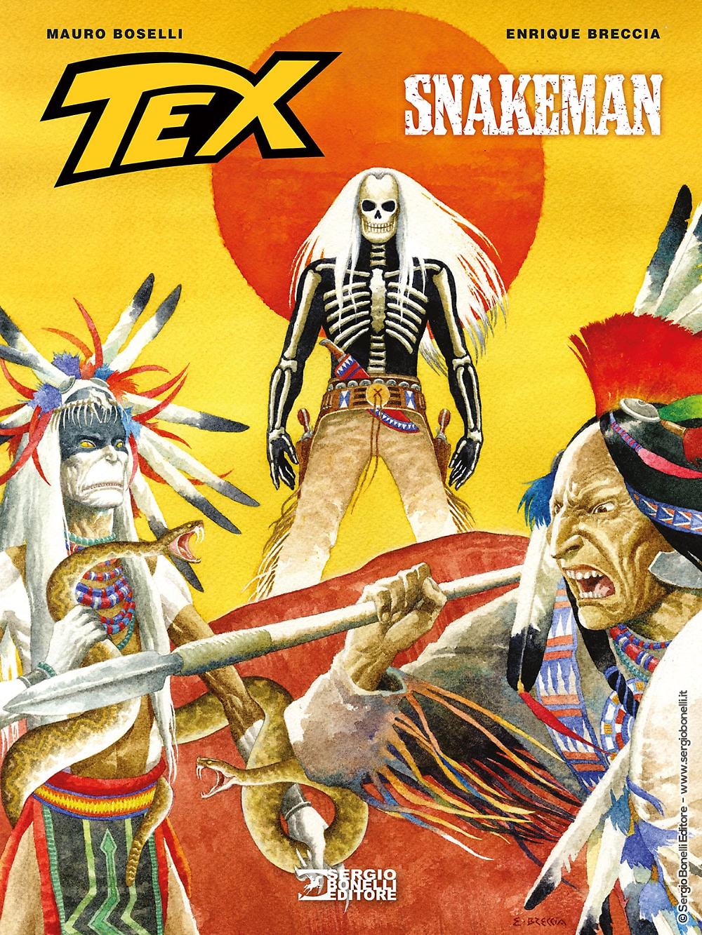 Tex - Snakeman (Hardcover)