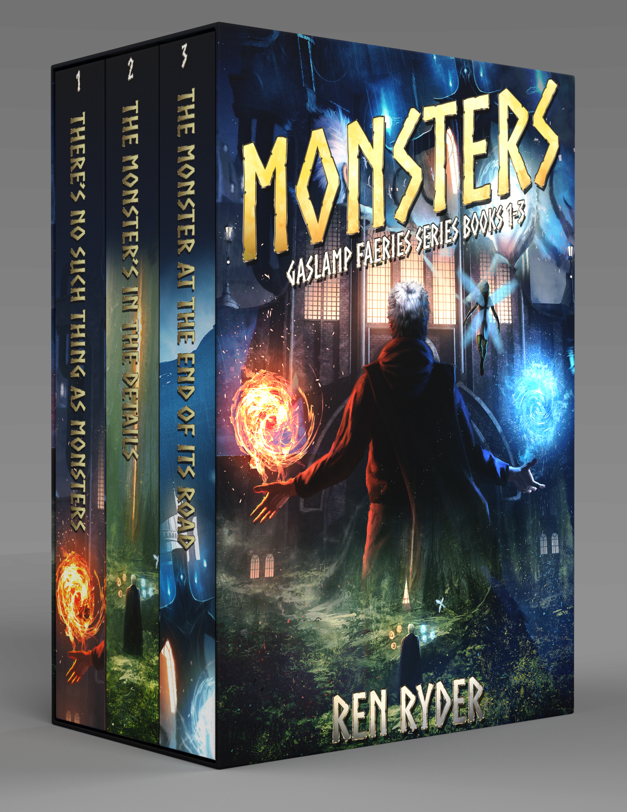 Monsters Omnibus (Gaslamp Faeries Series Books 1-3)