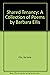 Shared Tenancy: A Collection of Poems by Barbara Ellis
