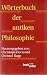 Wörterbuch der antiken Phil...