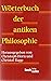 Wörterbuch der antiken Philosophie