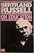 Bertrand Russell on Education by Joe Park