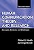 Human Communication Theory and Research: Concepts, Contexts, and Challenges (Routledge Communication Series)