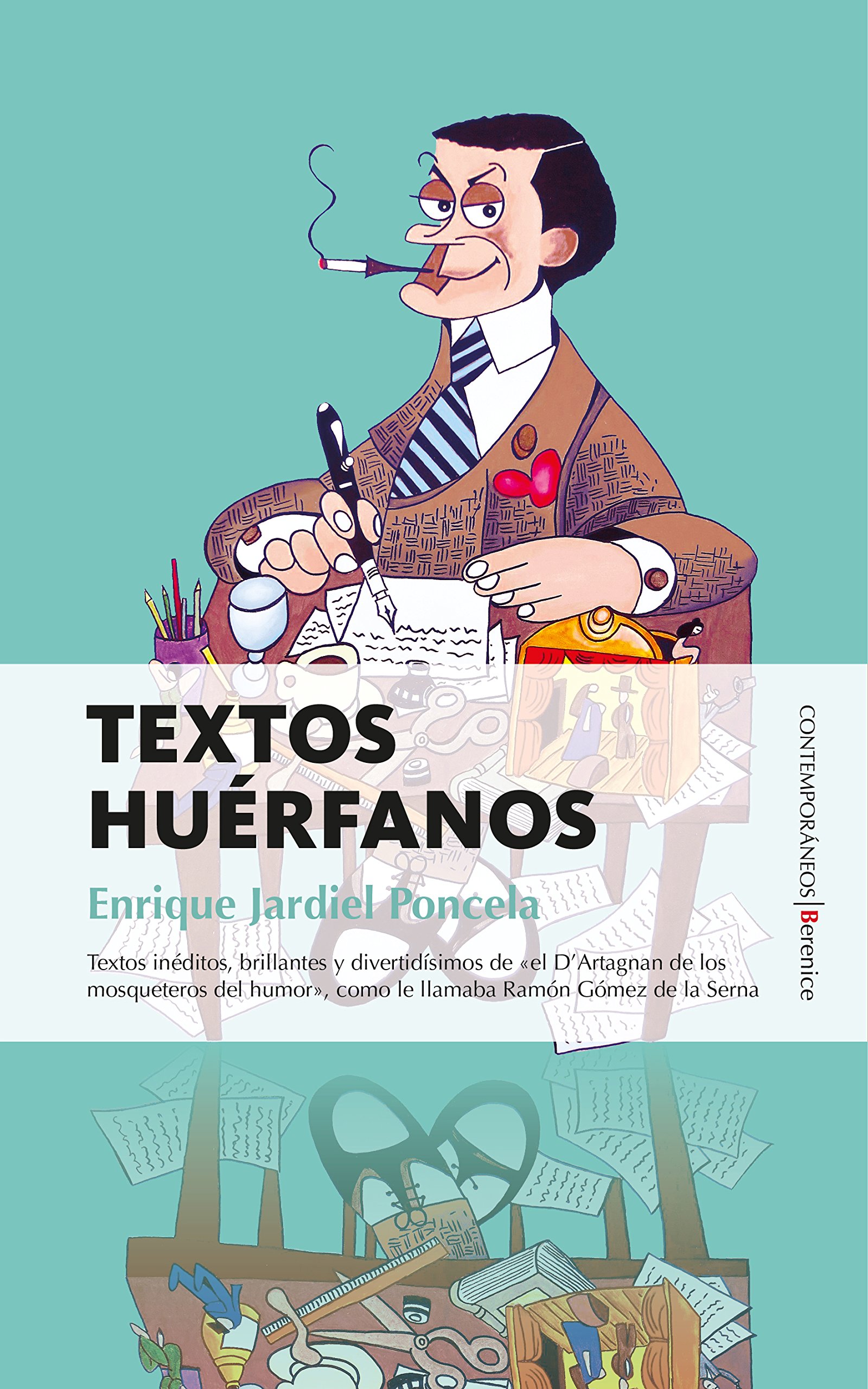 Portada de Textos Huérfanos, de Enrique Jardiel Poncela