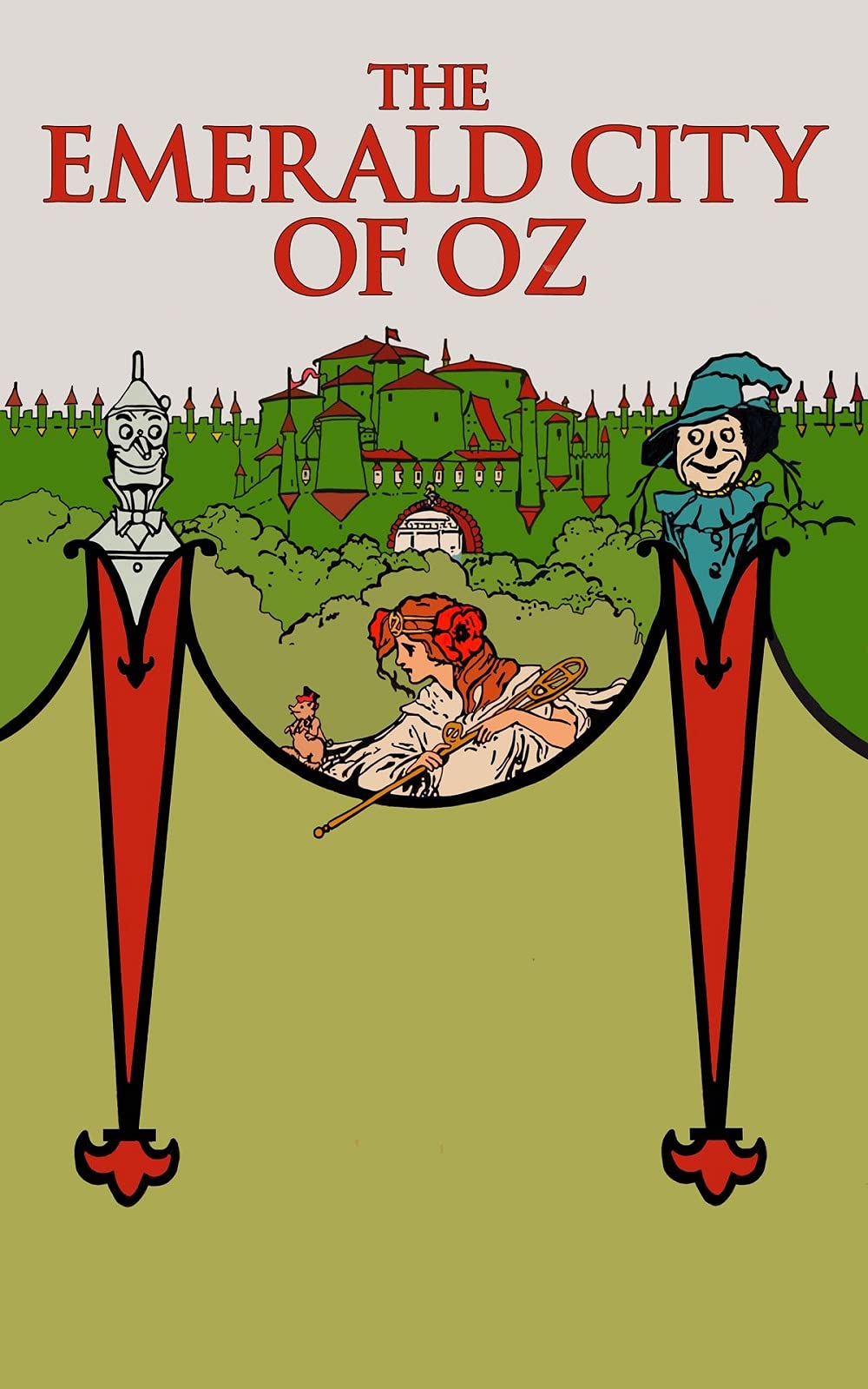 The Emerald City of Oz Illustrated