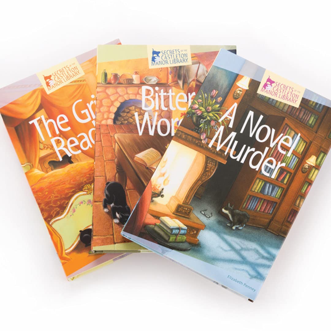 Secrets of the Castleton Manor Library 3-Book Bundle (A Literary Retreat Cozy Mystery Book Bundle)