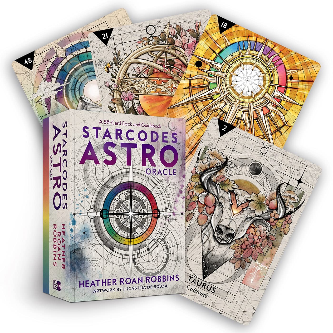 Starcodes Astro Oracle: A 56-Card Deck and Guidebook (Cards)