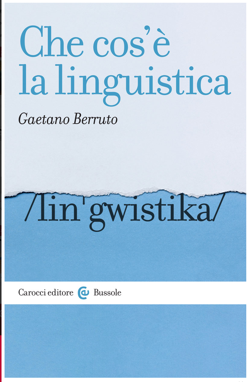 Che cos'è la linguistica