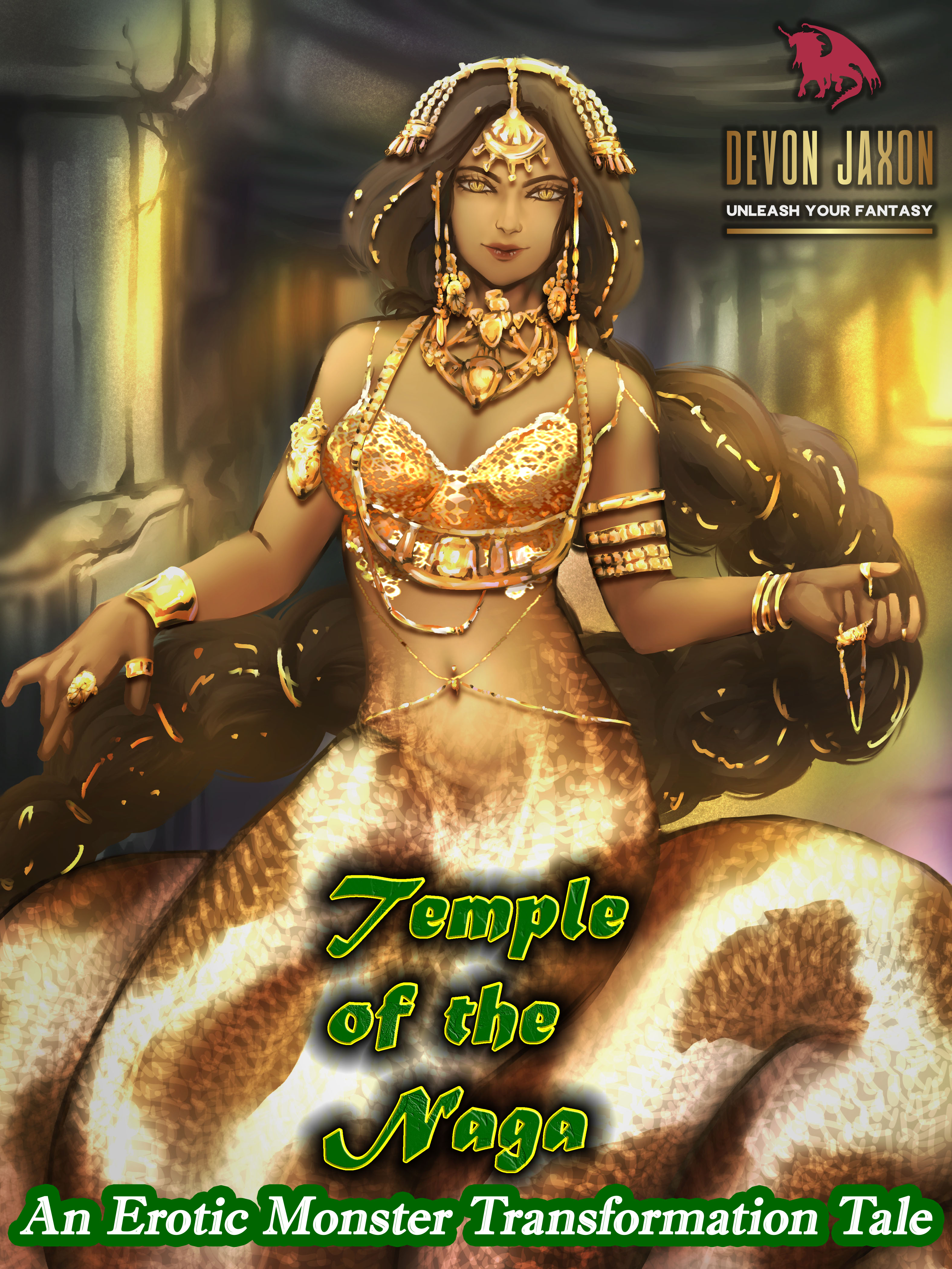 Temple of the Naga: An Erotic Monster Transformation Tale (Erotic Monster Transformation Tales, #1)