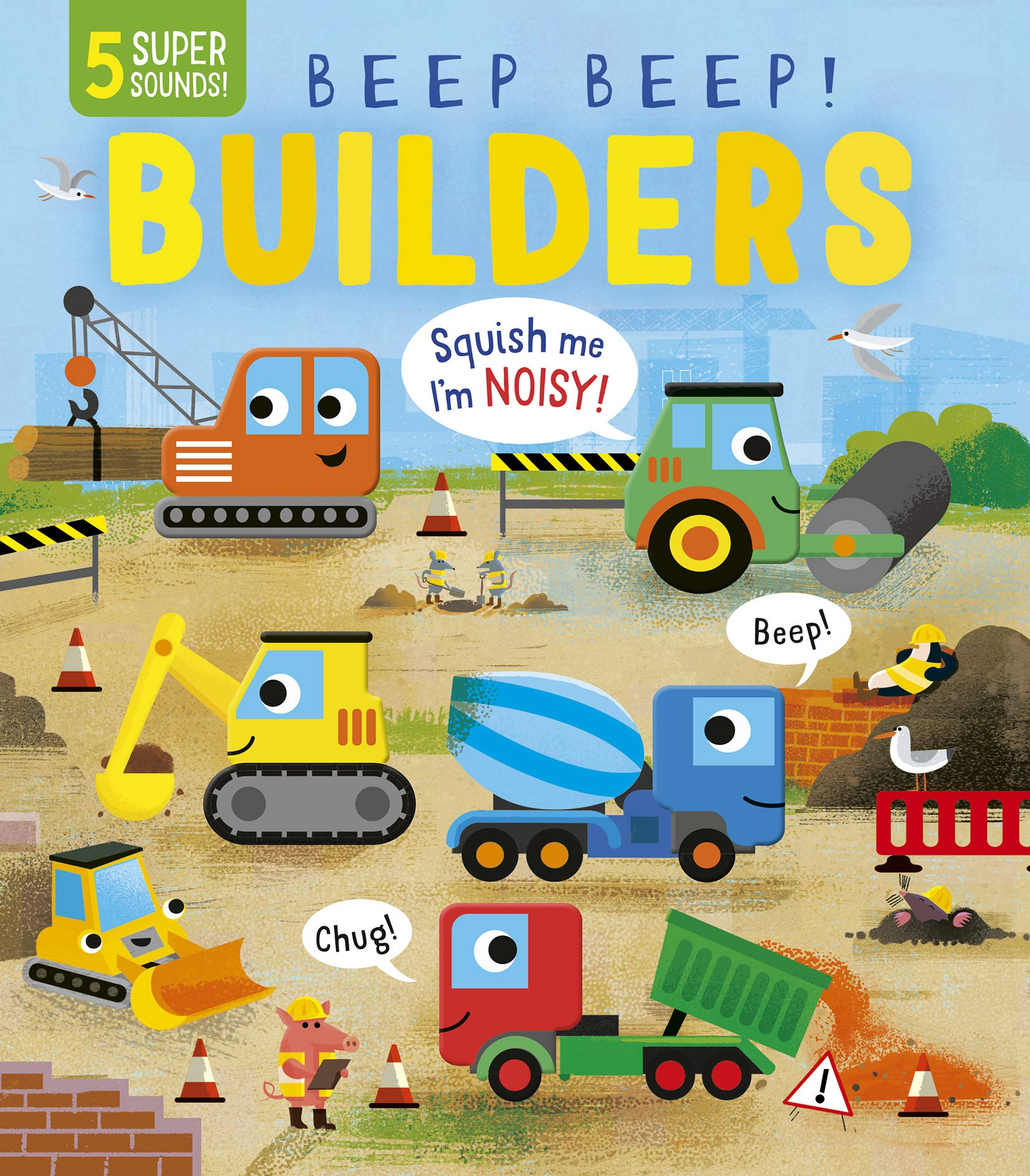 Beep Beep! Builders (Board book)