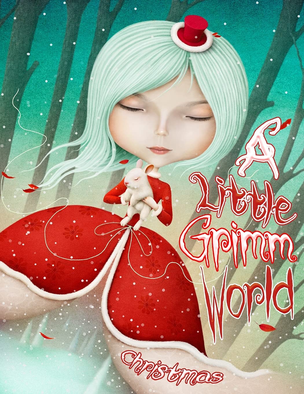 A Little Grimm World Christmas: a Grayscale Christmas Coloring Book for Adults and Teens I This Holiday Fantasy World is a Little Bit Grimm and a ... Grimm World : Grayscale Coloring Book Series) (Paperback)