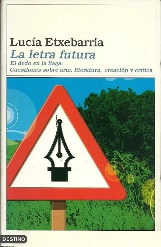 Portada de La letra futura, de Lucía Etxebarria