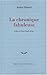 La chronique fabuleuse
