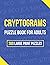 Cryptograms Puzzle Books Fo...